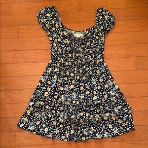 Aeropostale Block Floral Mini Dress